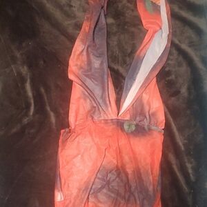 Red One Piece Club Dress